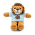 Custom Photo Festive Poinsettia Stuffed Animals with Tee